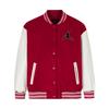 Jordan Fashionable Color Block Logo Printed Long Sleeve Cotton Jacket Kids Jackets Jester-Red JD2342020GS-002
