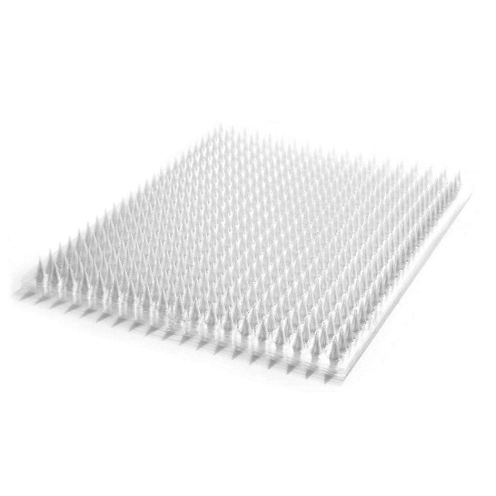 8PCS Cat Repellent Outdoor/Indoor Scat Mat for Cats&Dogs, Clear Cat Deterrent Outdoor Mat Pet Deterrent Mats with Spikes