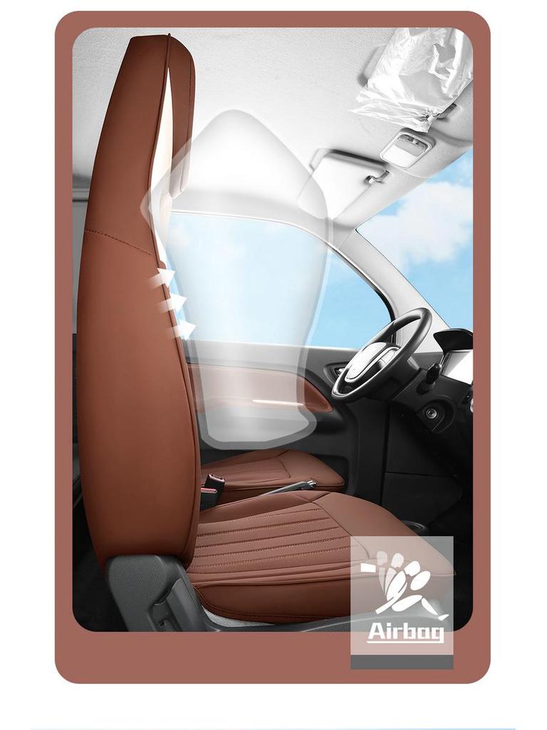 Wuling Hongguang Mini EV All-Season Leather Car Seat Cover