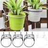 Круглый подвесной горшок для растений, железная подставка для цветочного горшка, модные железные полки, дом