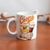 1 шт. кружка 11 унций с двусторонним принтом для любителей пива, гладкая белая керамика, готова к подарку