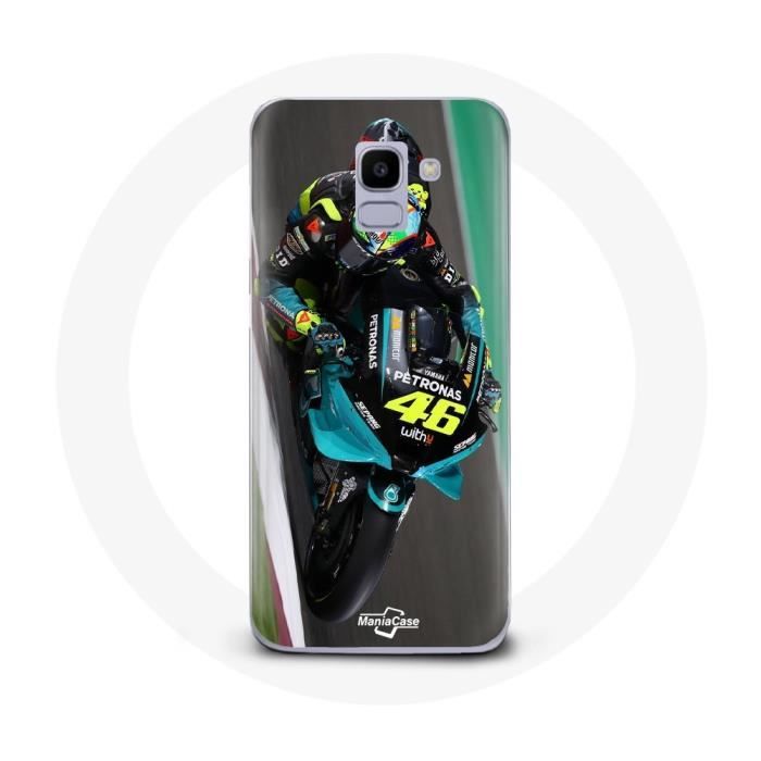 Case for Samsung Galaxy J6 2018 Valentino Rossi MotoGP Rider 46