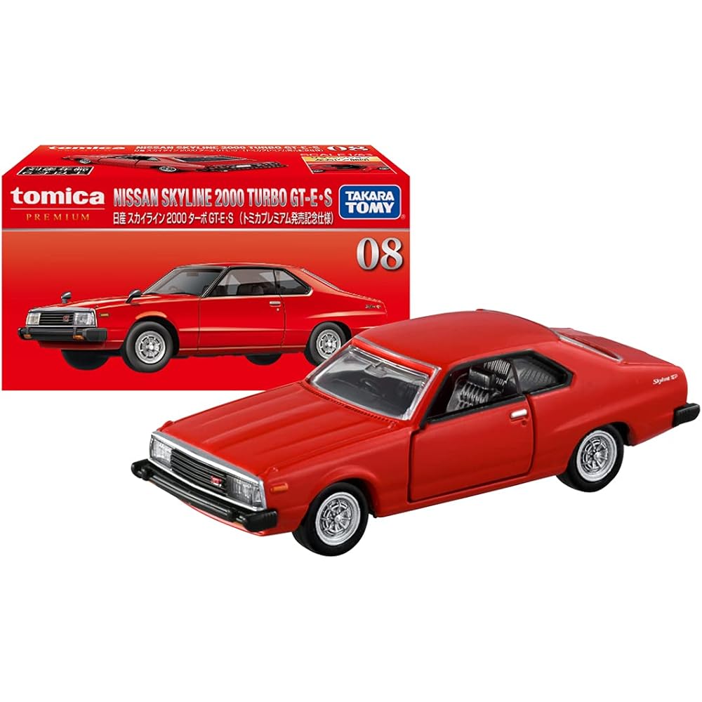 Takara Tomy Tomica Premium 08 Nissan Skyline 2000 Turbo GT-E S Литая модель автомобиля