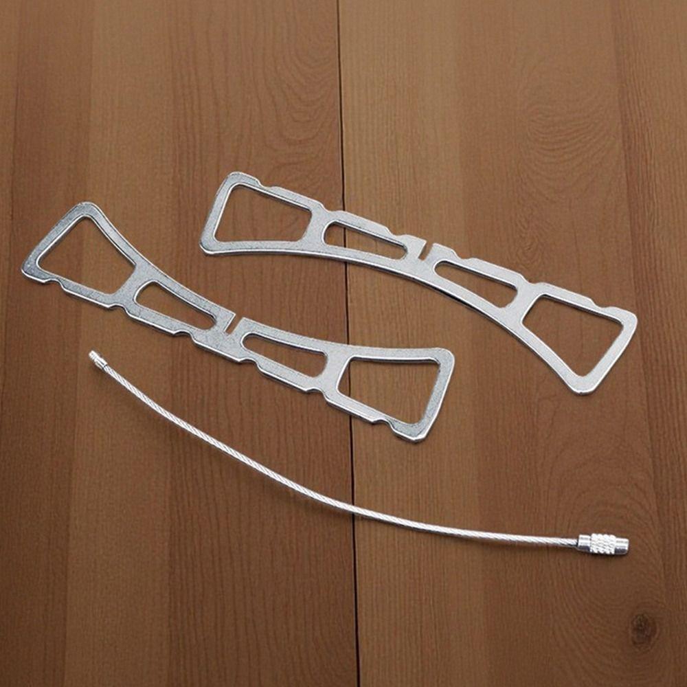 Stainless Steel Cross Steaming Rack Portable Steaming Rack Outdoor Camping Gifts Kitchen Pot Mat