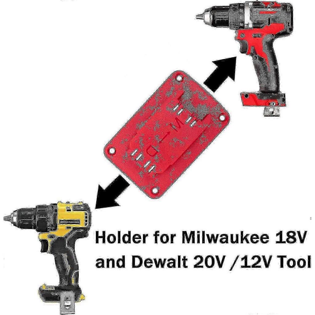 5 Pack Hook Tool Stand for Milwaukee M18 Dewalt 20v 12v Drills Hwy