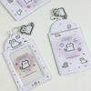 Cute Cartoon Cat Photo Card Holder  Creative Decoration Idol Photo Album Protective Sleeves Pendant Card Storage Case