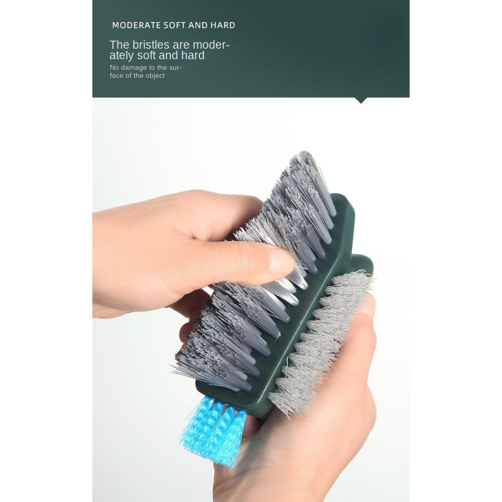 Multi Functional Crevice Brush, Bathroom Corner Brush, Bathroom Handheld Floor Brush, Floor Joint Cleaning, Hard Bristles