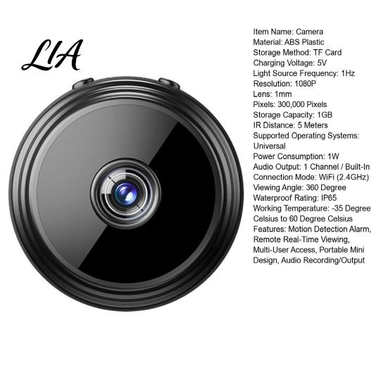 Беспроводная камера безопасности для дома A9 Smart Camera, 1080P WiFi Внутренняя камера с ночным 1080p Wifi Видением Видением, Двустороннее аудио, Оповещения о движении,