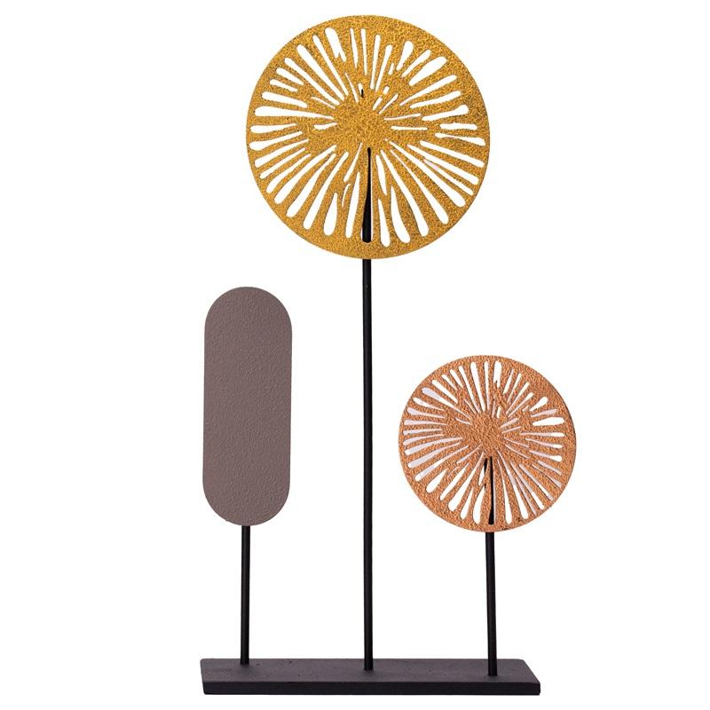 MUYIKA Набор металлических настольных декоративных предметов и фигурок (3 шт., 2 шт. м)