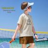 ASK JUNIOR Kids' Drop Shoulder Short Sleeve T-Shirt