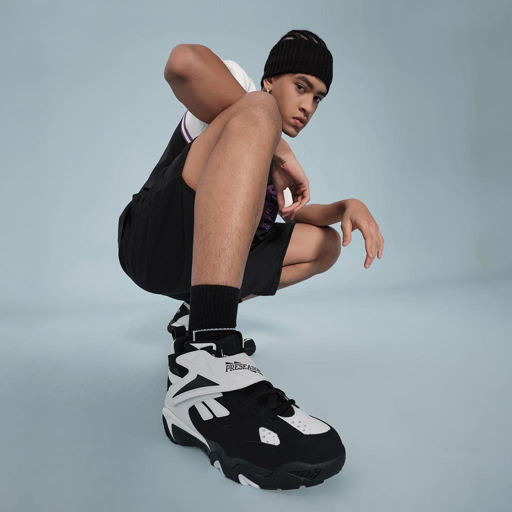 Reebok Предсезонные 94 Mid 'Черно-белые' Кроссовки 100202788