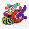 Megaman Clown Man Mega Man 8 Drawing Iron On Heat Transfer Printing Vinyl Patches Sticker for Clothes DIY Appliques Washable Patches