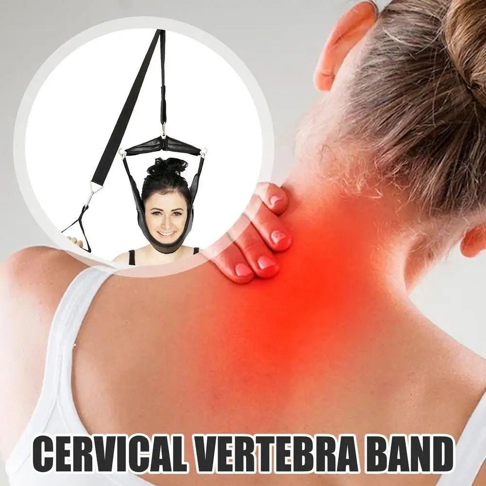 Soft Belt Cervical Neck Traction Device Adjustable Cervical Spine Orthosis Women