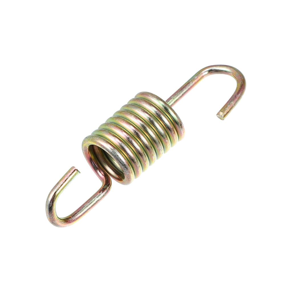 uxcell Пружина возврата педали тормоза мотоцикла, сталь с покрытием, золотистый тон, совместима с Suzuki, длина 6 см, 2 шт.