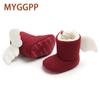 MYGGPP Autumn and Winter Cotton Thread Baby Shoes Soft Bottom Toddler Shoes Baby Shoes Baby Cotton Shoes Warm Shoes Boots