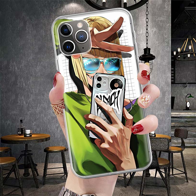 Bleach Синдзи Хирако Мягкий чехол для телефона для IPhone 11 17 Air 16E 16 Pro Max 15 + 14 Plus 13 Mini 12 Apple 7 SE 8 Fundas Coque 11 17