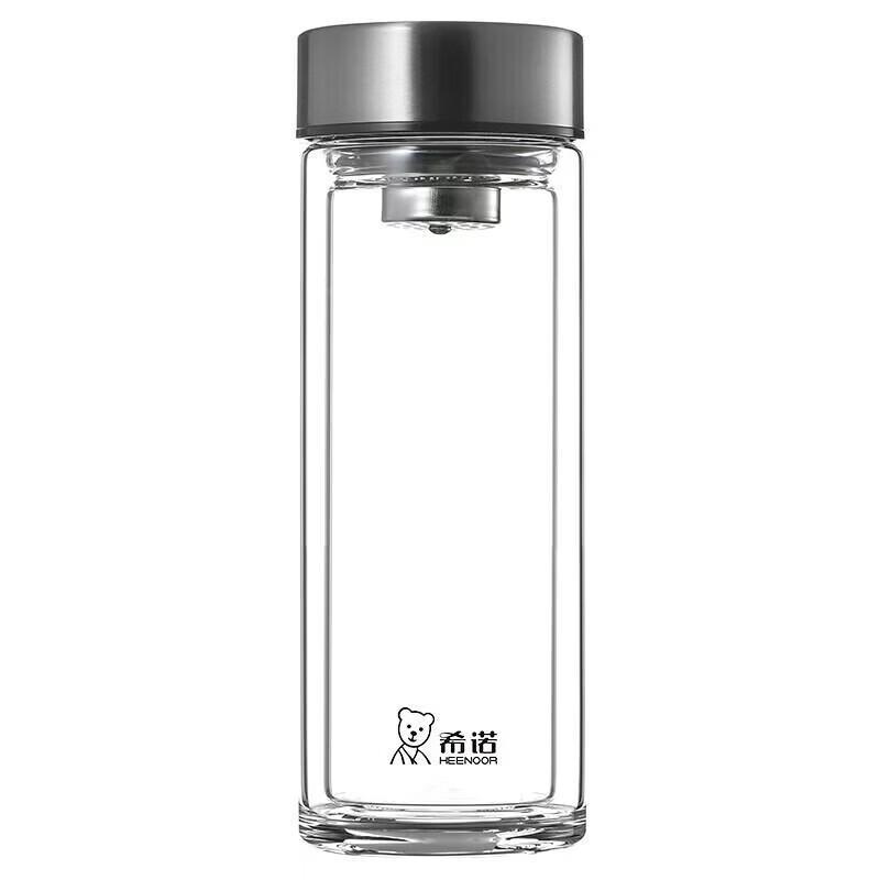 Heenoor XN-6595 360ML Double Wall Glass Cup