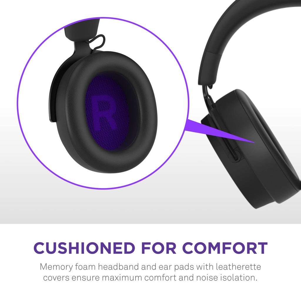 Игровая гарнитура NZXT Relay с проводом для ПК, сертифицированный звук DTS Surround, легкий и удобный дизайн, съемный микрофон, черный - AP-WCB40-B2 -