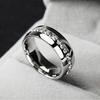 Men Women Couple Stainless Steel Wedding Ring Titanium Engagement Band ARI