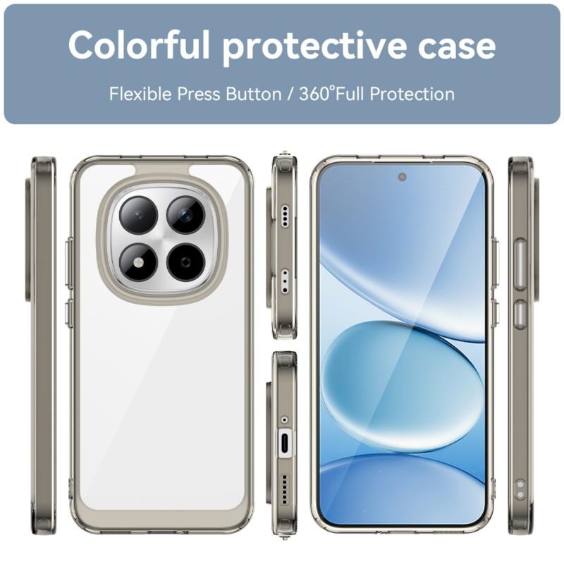 Чехол для Redmi Note 15 Pro Чехол для Redmi Note 15 15 Pro Защитный чехол для телефона с акриловой задней панелью и ТПУ-бортиком для Redmi Note 15 Pro 5G