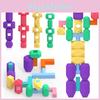 Силиконовый конструктор для детей, развивающий набор для творчества «Сделай сам» для раннего обучения