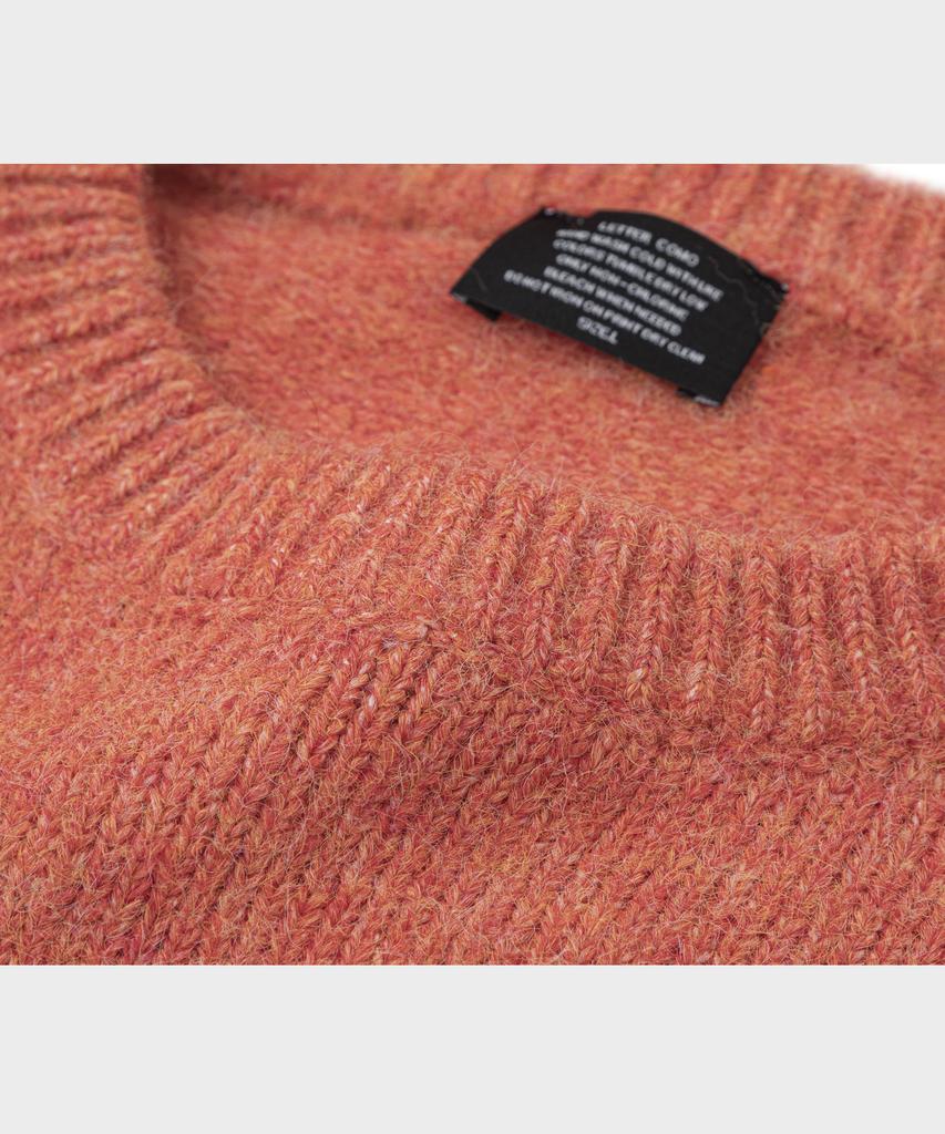 LETTERCOMO Daily Wool Round Knit Orange
