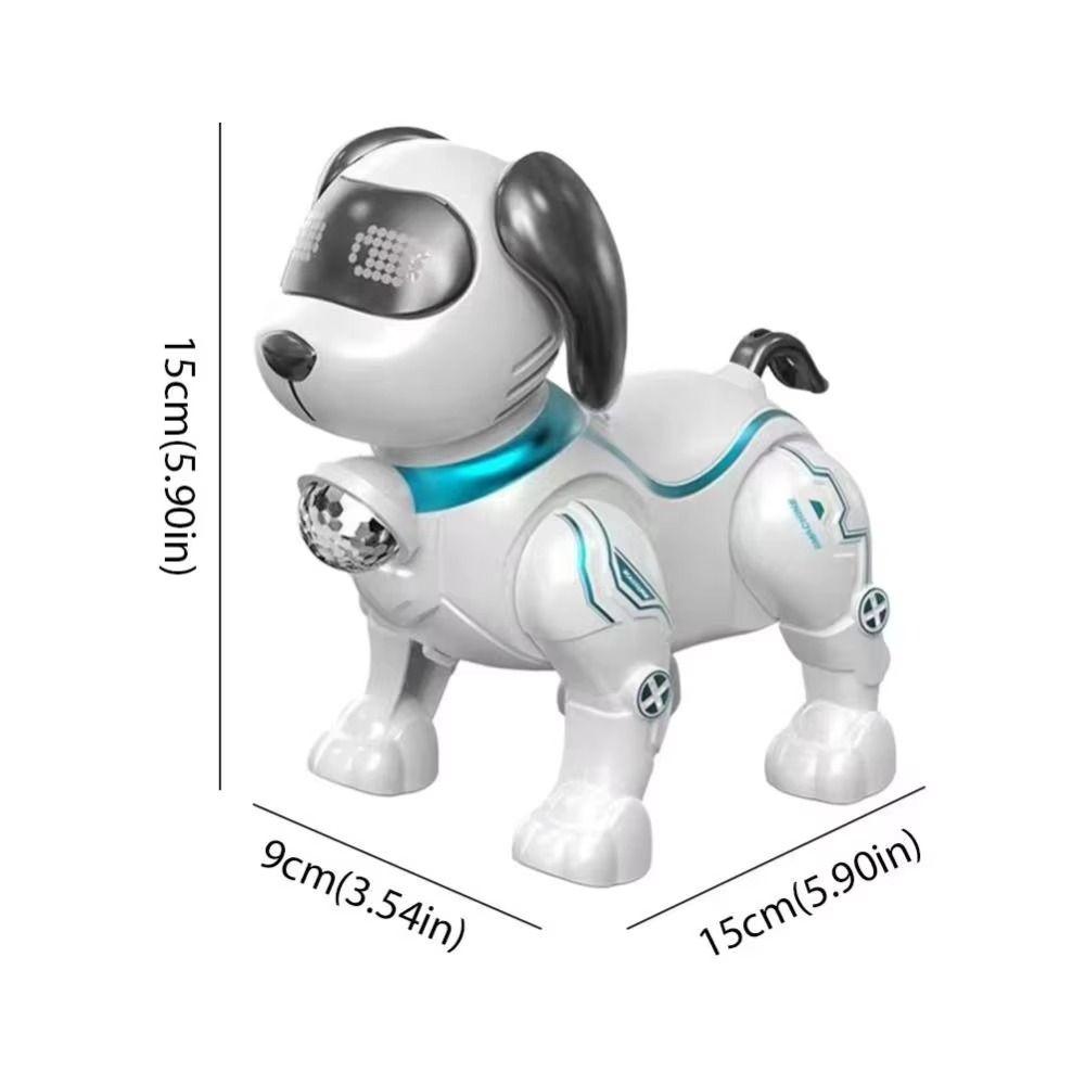 Dancing Electronic Robot Dog Smart Walking RC Robot Dog Intelligent Music Robot Dog Kids Gift