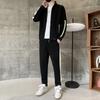 Men's Suit New Autumn Korean Style Loose Two-piece Suit Youth Casual Cotton Sports Suit