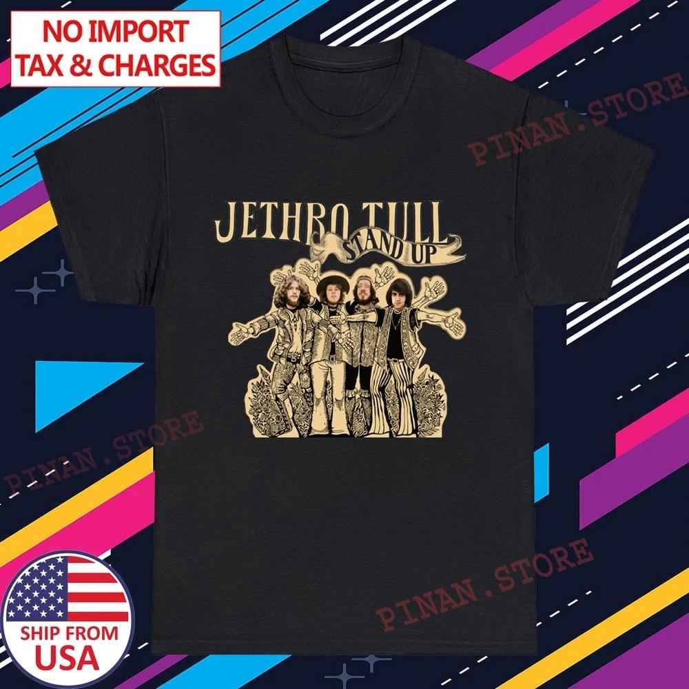 JETHRO TULL Stand Up Мужская Черная Размер S-5XL
