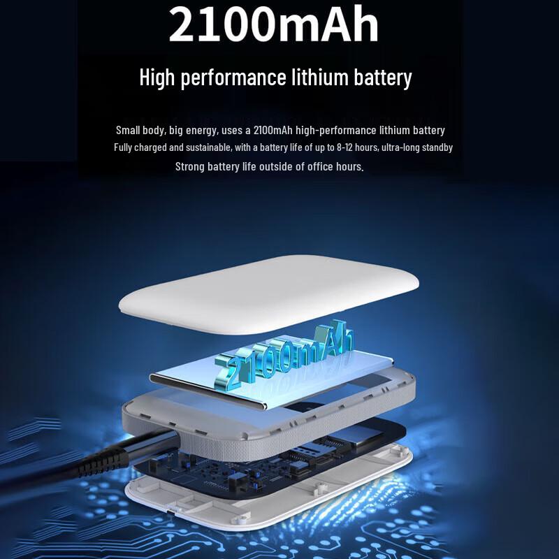 Huazheng Yishang 4G Портативная мобильная WiFi точка доступа с поддержкой трех сетей