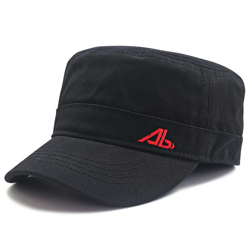 Large Size Flat Top Hat Men's Hat Big Head Circumference Four Seasons Pure Cotton Cloth Duck Tongue Baseball Cap Casual