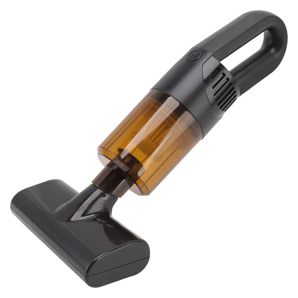 Беспроводной ручной пылесос для удаления пылевых клещей, перезаряжаемый через USB, для автомобиля и дома, черный цвет