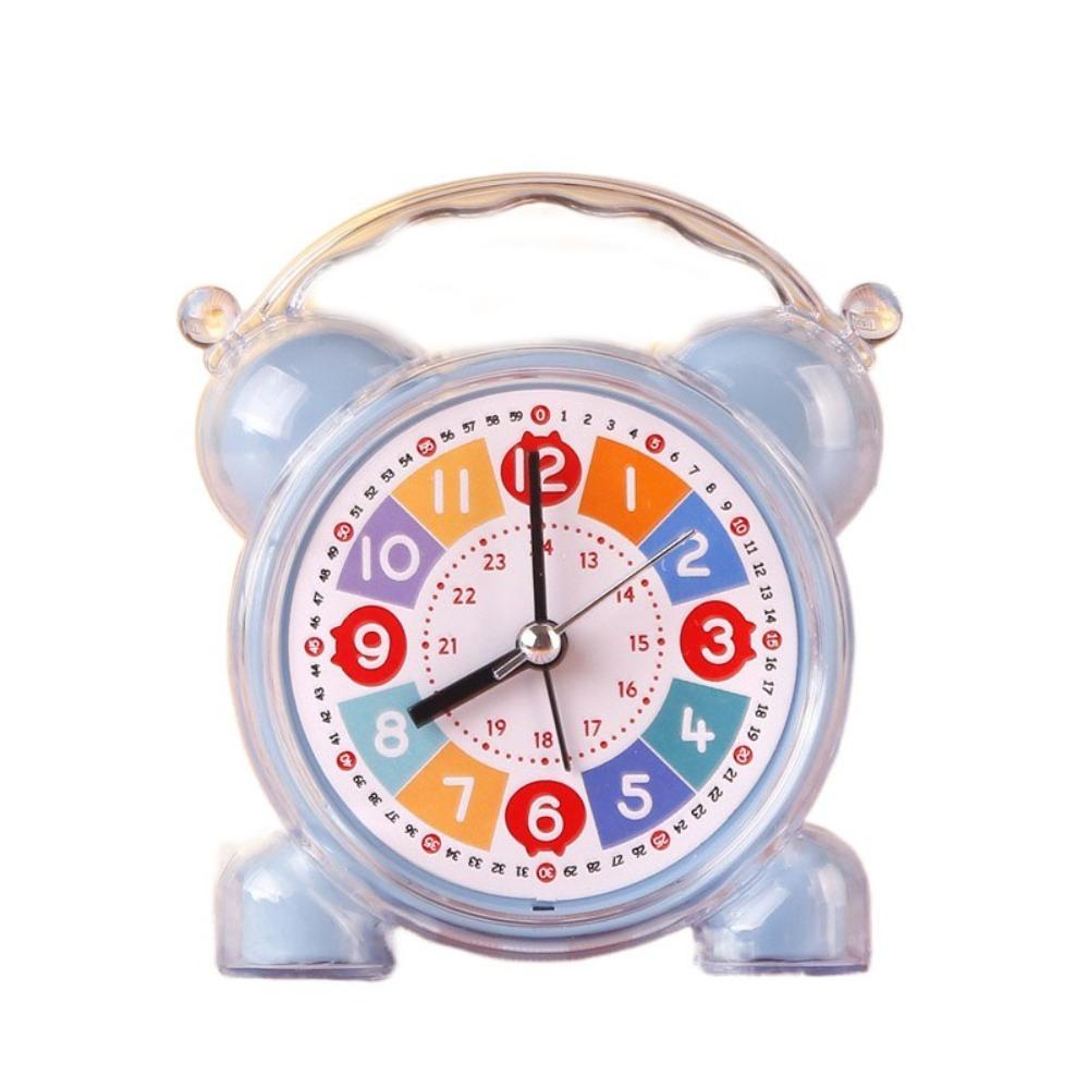 Early Education Children Desktop Clock Silent Table Alarm Clock Bedroom Bedside