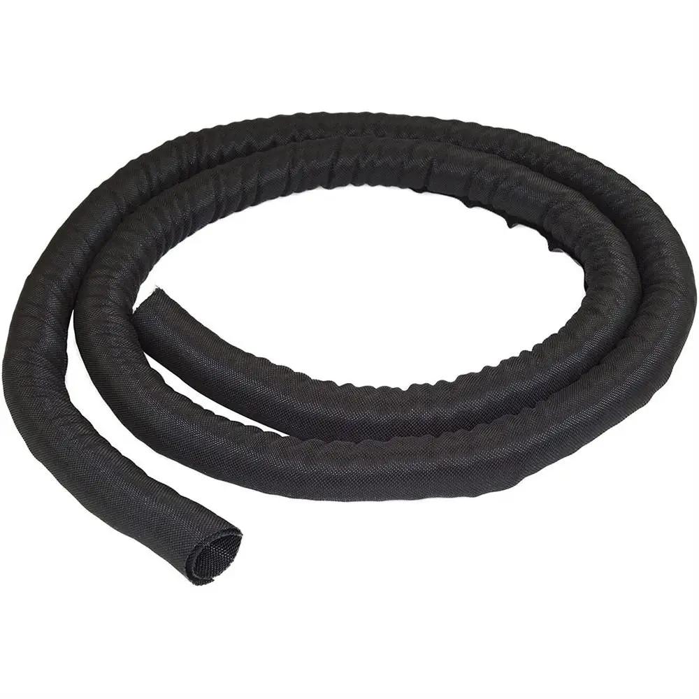 Auto Line Self Closing Power Line Sleeve Tube Insulated Hose Cable Protecter Wrap Pipe Tube Wrap Braided Cable Sleeve