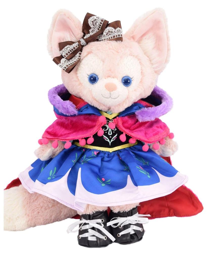 Teddy Bear Mail Order Alice Linabelle Costume from Frozen Kingdom for Small Size Dress-Up (No Body) (Anna Linabelle)
