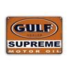 Vintage Decor Shabby Chic Metal Tin Signs Gulf Esso Agip Man Cave Wall Decoraion Motor Oil Garage Wall Stickers Gas Decor Pla