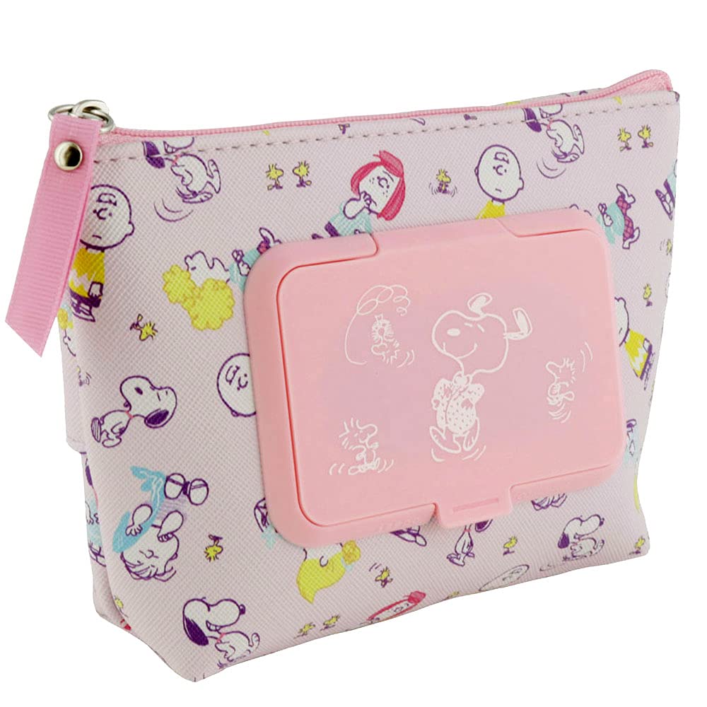 Sunstar Stationery Snoopy Pouch Sheet Case Seapo Plus Glitter with Friends S2313936