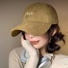 Korean Embroidered Baseball Cap Men Women Soft Color Adjustable Visors Peaked Hat Outdoor Sports Sunscreen Hip Hop Cap Unisex