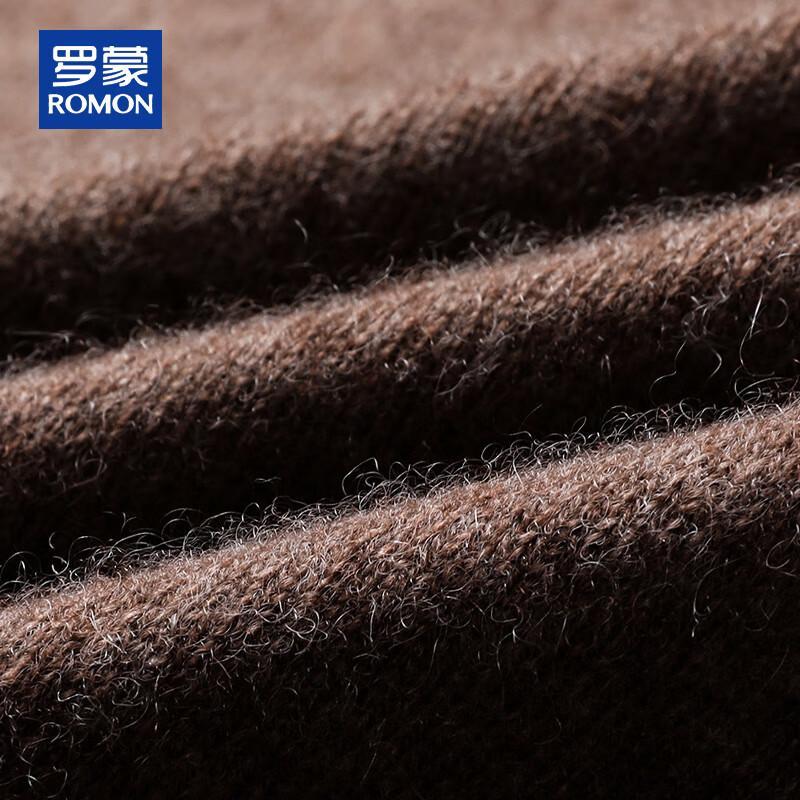 ROMON Мужской кардиган с V-образным вырезом из 100% кашемира