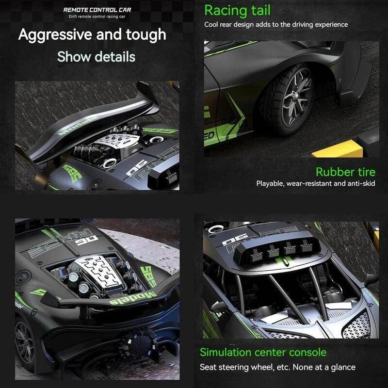 2,4G RC игрушечный автомобиль Drift Racing с дистанционным управлением, высокоскоростной внедорожный RC автомобиль, RC гоночный автомобиль, игрушка для детей, подарки