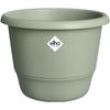 ELHO Flower Pot Amiga Round 35 - Green - Ø 34.5 X H 26 Cm - Outdoor - 100% Recycled