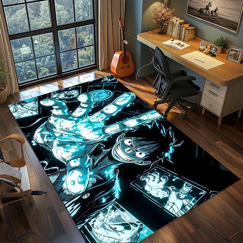 Luffy Home Large Coverage Rug Carpet, Non Slip Washable Floor Mat Indoor Gamer Room Bedroom.-TING