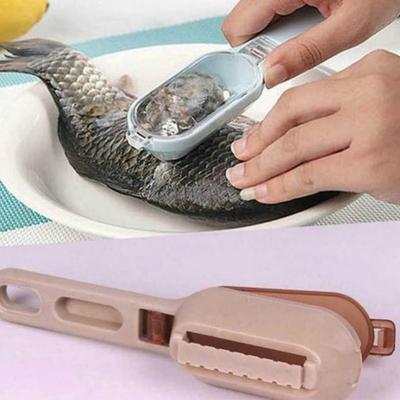 Средство для удаления рыбного сарая, скребок, очиститель, кухонный инструмент, овощечистка, очистка рыбьей кожи, рыбья чешуя P21