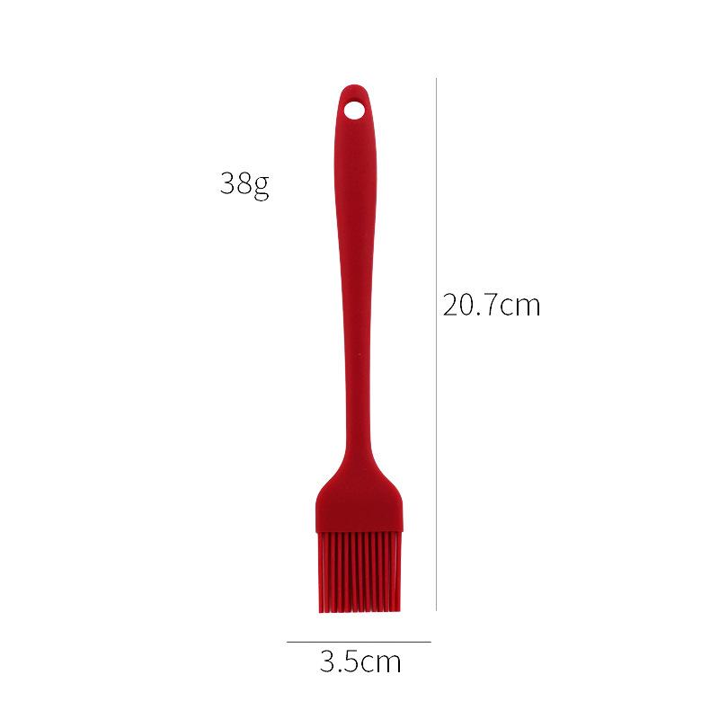 1pc Silicone Barbeque Brush Cooking Bbq Heat Resistant Oil Brushes Kitchen Supplies Bar Cake Baking Tools Utensil Supplies
