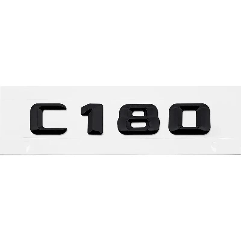 3D Наклейки с буквами на заднюю часть автомобиля Эмблема для Mercedes Benz C Class C32 C36 C43 C55 C63 C180 C200 C220 C230 Авто Задний Багажник