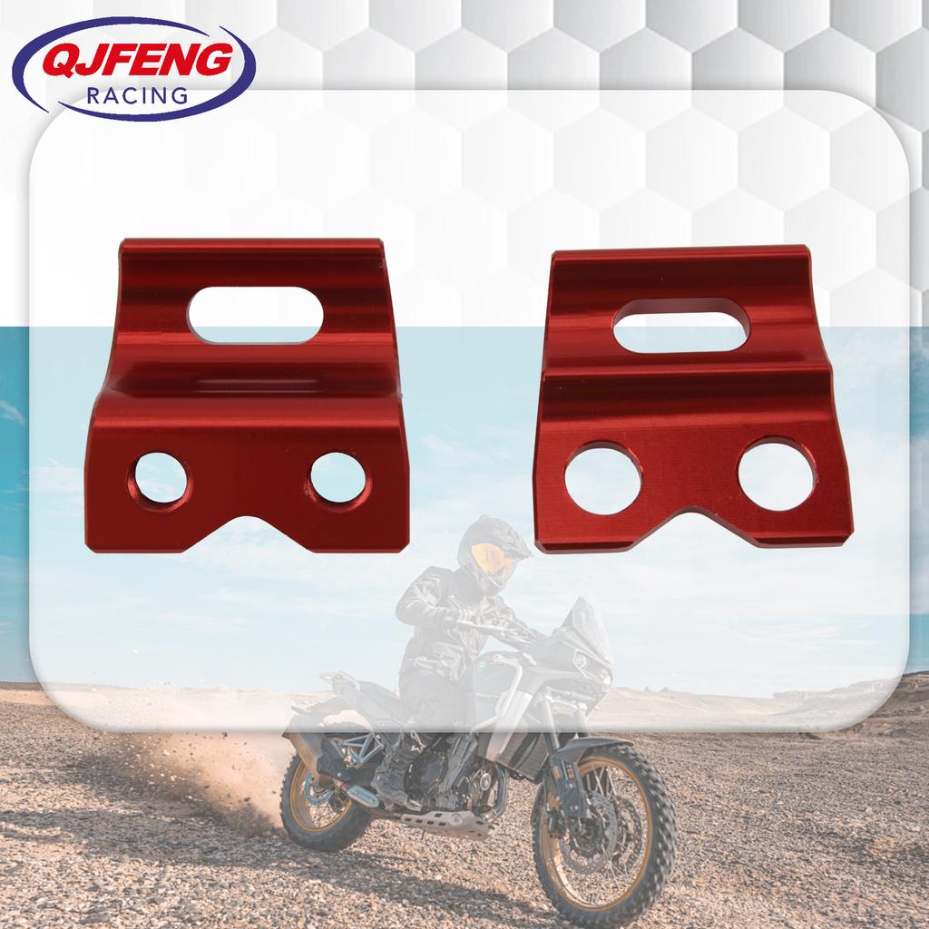 Motorcycle CNC Front Brake Hose Clamp Holder For Honda 125R CR125R 125 250 250R CRF250R CRF450X Dirt Pit Bike Accessories Enduro