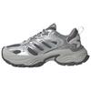 New SHADOW FEVER Anti Slip Wear Resistant Low Top Chunky Sneakers Unisex Silver Gray KK3778