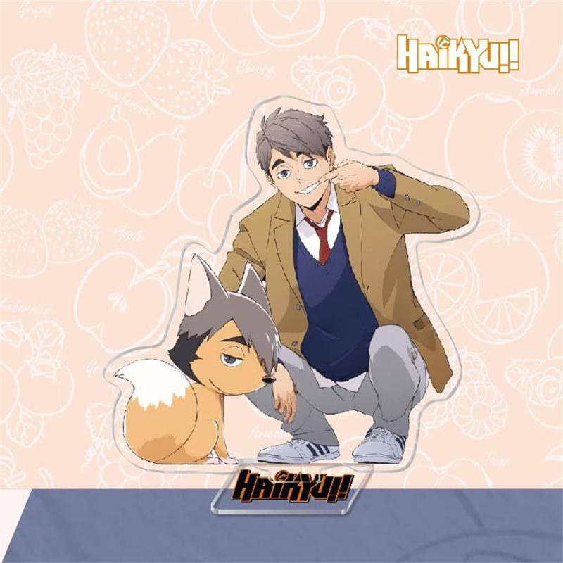 Мультфильм аниме Haikyuu косплей стенд модель пластина Хината Сёё Кагеяма Тобио Кенма Кодзуме акриловые фигурки Стенди Декор стола