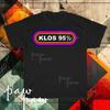 New 95 5 Klos Logo Men's T-shirt Funny Size S To 5XL