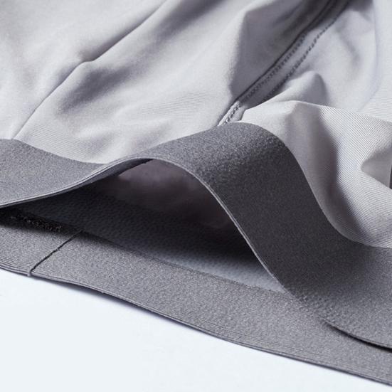 Мужское боксерское нижнее белье со средней посадкой, высокой эластичностью, облегающие шорты-брифы